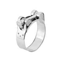 COLLIER INOX A TOURILLON 80 X 85 /Ø 70