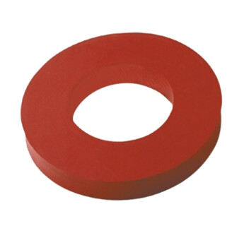 ANNEAU DE PROTECTION ROUGE EP15mm 85x150 Ø70