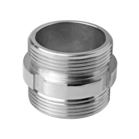 RACCORD DOUBLE MÂLES 40 INOX 316