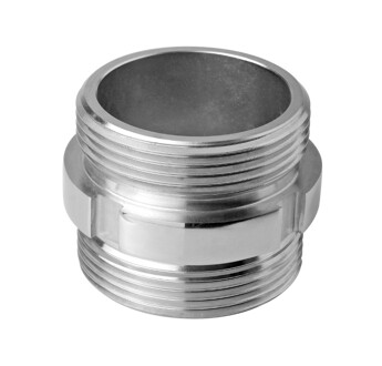 RACCORD DOUBLE MÂLES 40 INOX 316