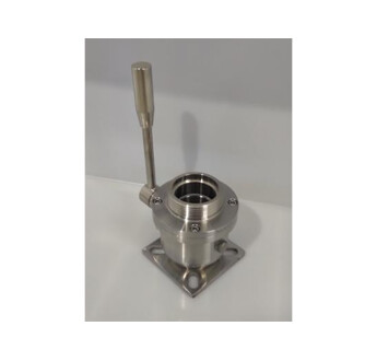 VANNE BOULE 100X100 INOX BC / 50M 3T + PURGE - INOX 316