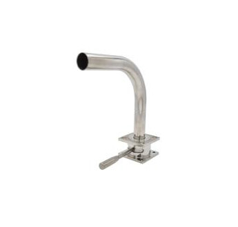 COUDE DECANTEUR 100 X 100 FIXE DN 40 - DIA DU COUDE 43 - NOX 316