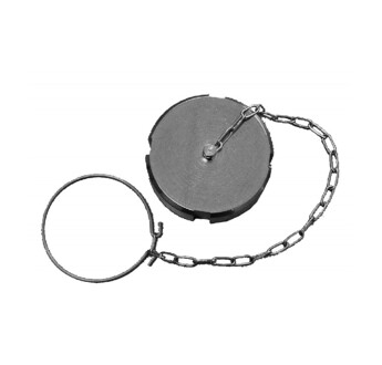 BOUCH INOX AVEC CHAINETTE DIA 50 MACON
