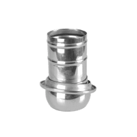 RACCORD SPHERIQUE A LIGATURER MALE Ø100 - INOX 304