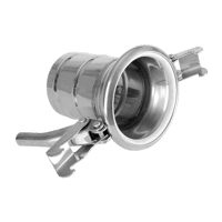 RACCORD A LEVIER FEMELLE A LIGATURER Ø100 - INOX 304