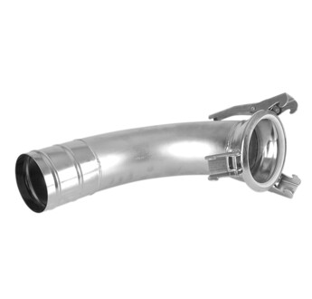 COUDE FEMELLE A LIGATURER DIA 120 - INOX 304