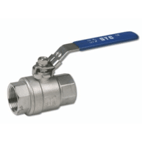 VANNE BS 20X27 DOUBLE FEMELLE - INOX