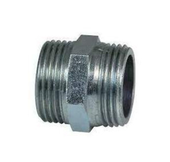 RACCORD DOUBLE MÂLE 15X21/20X27 INOX