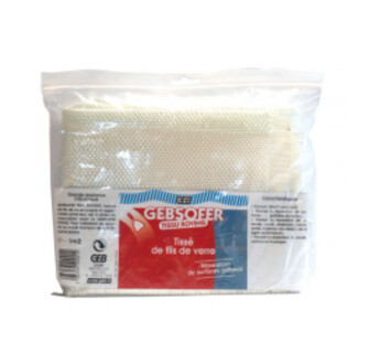 FIBRE DE VERRE NON TISSE, LE SACHET 1M²