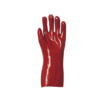 GANT PVC ROUGE TOUT ENDUIT 36CM