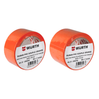 ADHESIF PVC SOUPLE ORANGE 50mm*33M WURTH