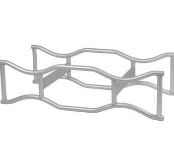SUPPORT DE BARRIQUE INTERMEDIAIRE EN ALU / 225/300L