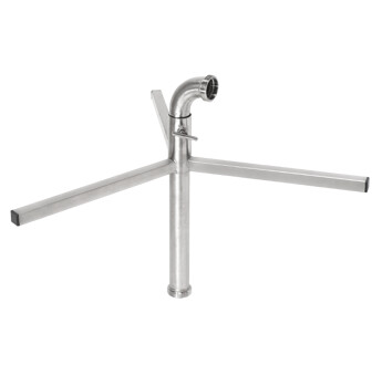 CROIX DE MAINTIEN INOX 316 POUR REMONTAGE 50