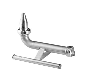 TRAINEAU DE LAVAGE INOX A CONE DN40