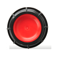 BOUCHON FEMELLE 2'' S60X6 NOIR POUR CONTENEUR GRILLAGE 1000L