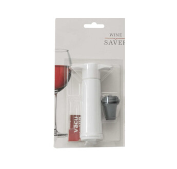 VACUVIN BLISTER 1PPE BLANCHE + 1BOUCH