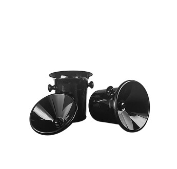 CRACHOIR ACRYLIQUE NOIR P/STAND