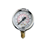 MANOMETRE G 1/4 DIAM 63 INOX 0 A 10B VERTICAL
