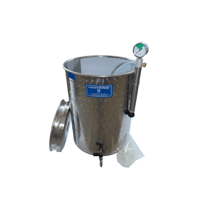 CUVE INOX 500L FOND PLAT Ø 800