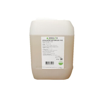 SOLUTION SULFUREUSE P10 - BIDON 24 KG - ERBSLÖH