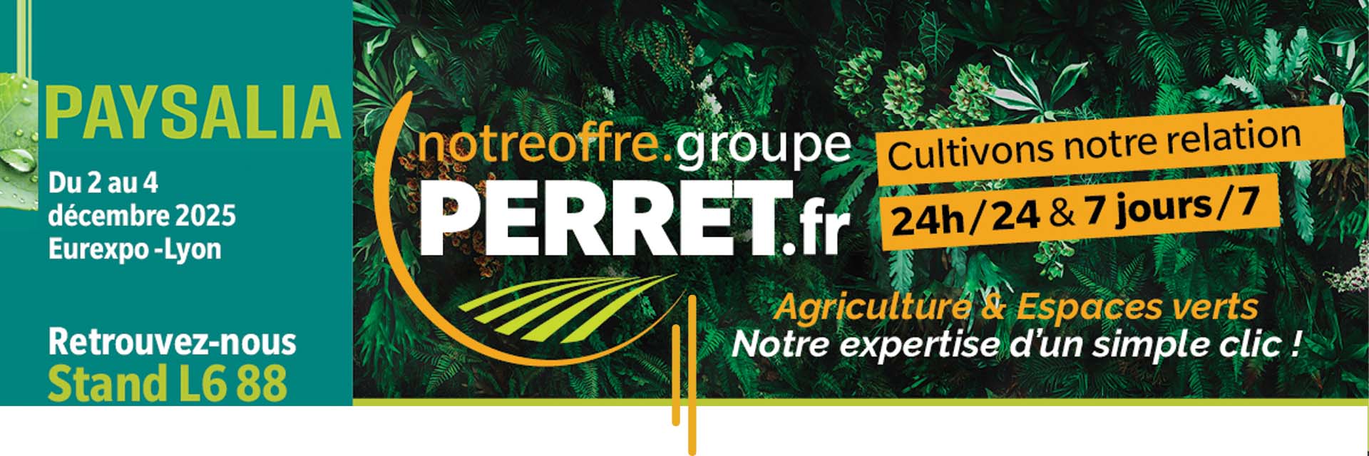 Retrouvez nous à Paysalia